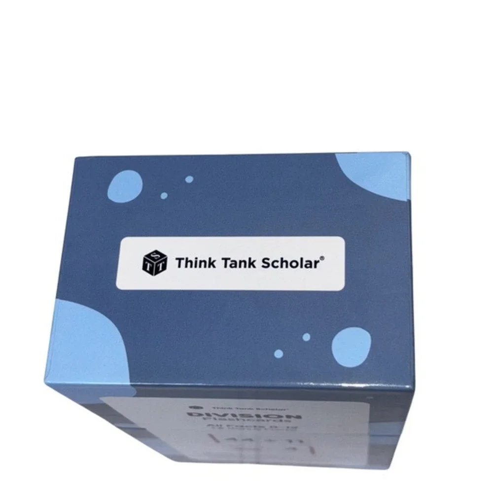 Think Tank‎ Scholar Division Flashcards All Facts 0-12 Math Learning Games 162ct